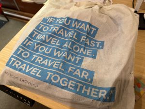 If you want to travel fast, travel alone. If you want to travel far, travel together