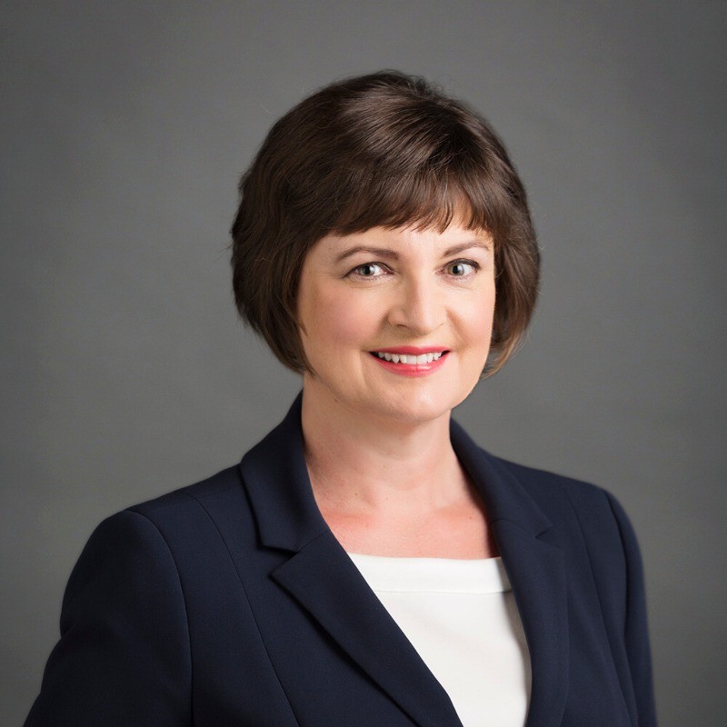 Professional headshot photograph of Jane Davel